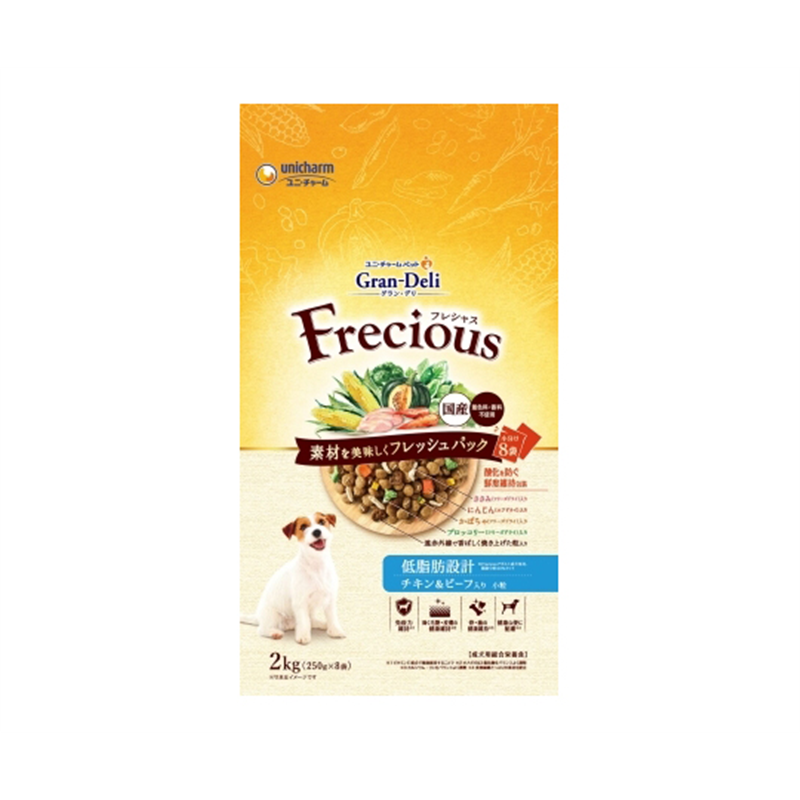 ユニ・チャーム GD Frecious アダルト 低脂肪 C&B 2kg  1個（ご注文単位1個）【直送品】