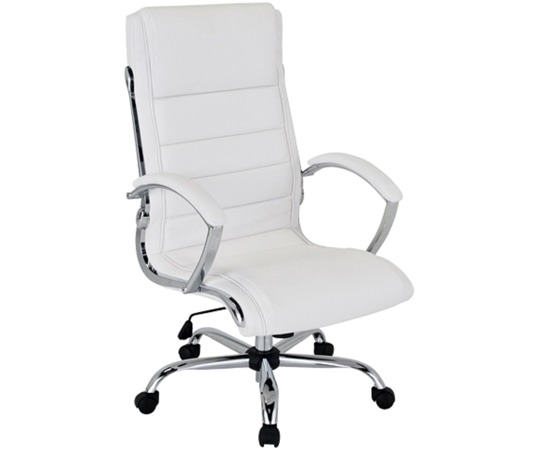 カグクロ マネージメントチェアNB ホワイト(チェイス) NB-1377-WH 1個(ご注文単位1個)【直送品】