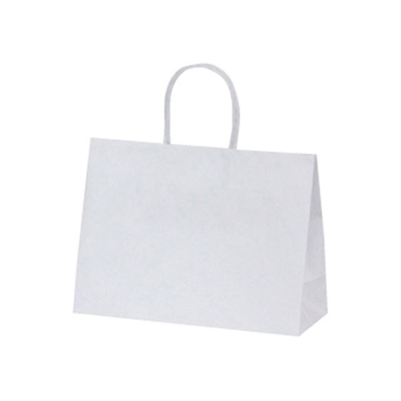 ベルベ 紙袋 マットバッグ SY ホワイト 100枚 1761 1ケース(ご注文単位1ケース)【直送品】