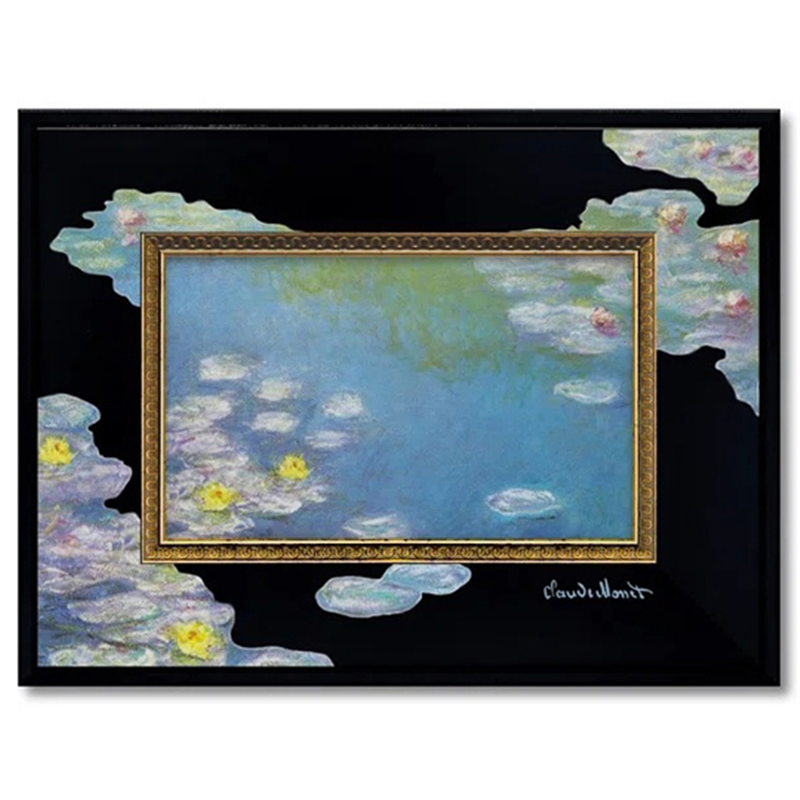 ユーパワー ビッグアート ~名画Sシリーズ~(モネ｢睡蓮｣) BA-04017 1個（ご注文単位1個）【直送品】