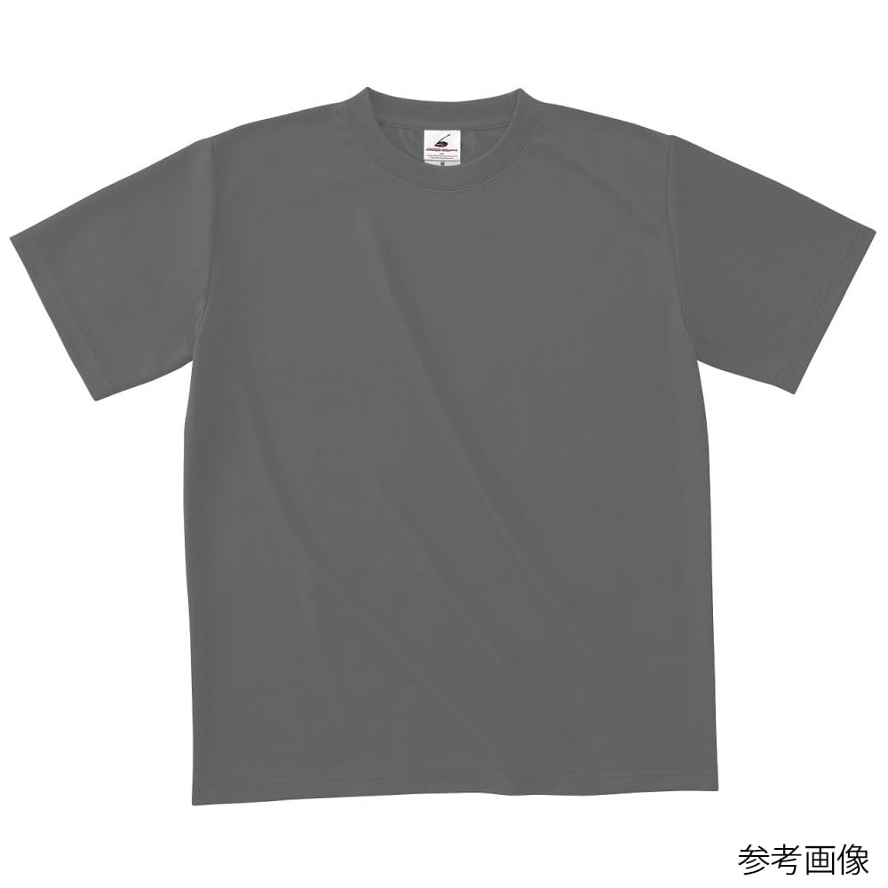 フェリック ファイバードライTシャツ ダークグレー XXL POT104-XXL 1枚（ご注文単位1枚）【直送品】