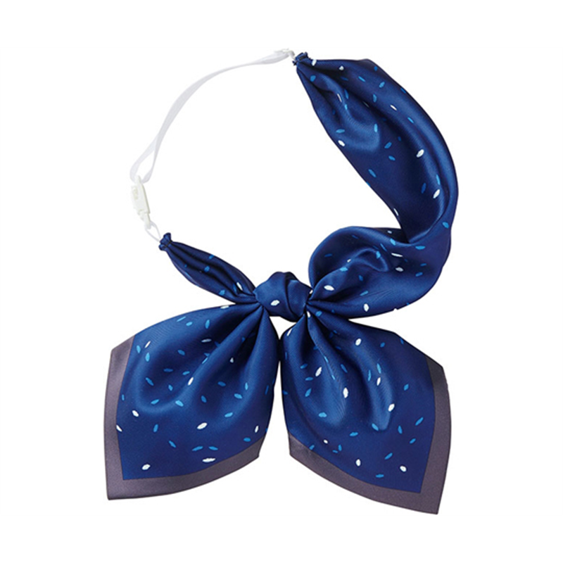 カーシーカシマ ENJOY スカーフ リボン 826-2 ネイビー EAZ826 1枚（ご注文単位1枚）【直送品】