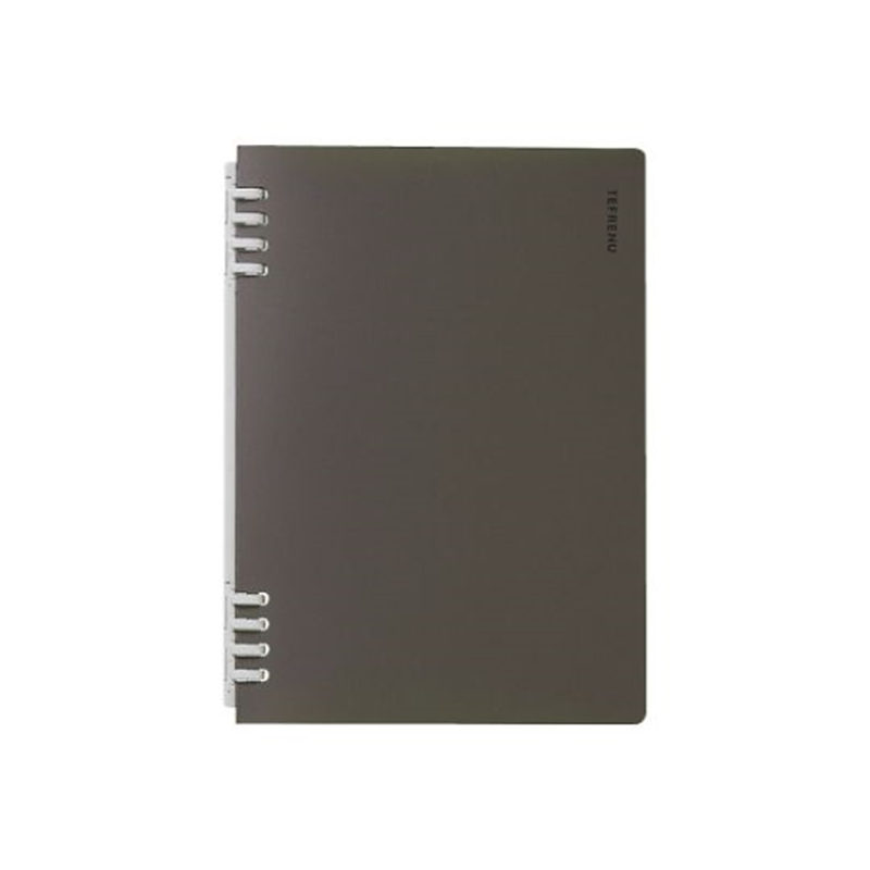 キングジム リングノ-トテフレ-ヌ A5 クロ CN9854TEクロ 1冊（ご注文単位1冊）【直送品】