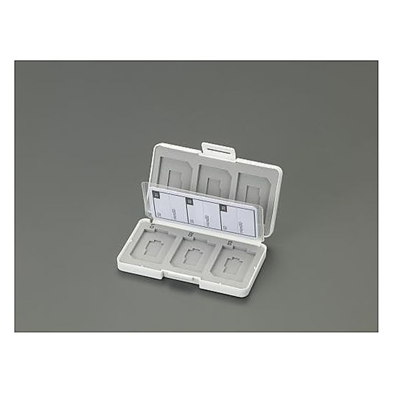 エレコム SD/microSDカードケース(12枚収納/ホワイト) EA759Z-8G 1個（ご注文単位1個）【直送品】