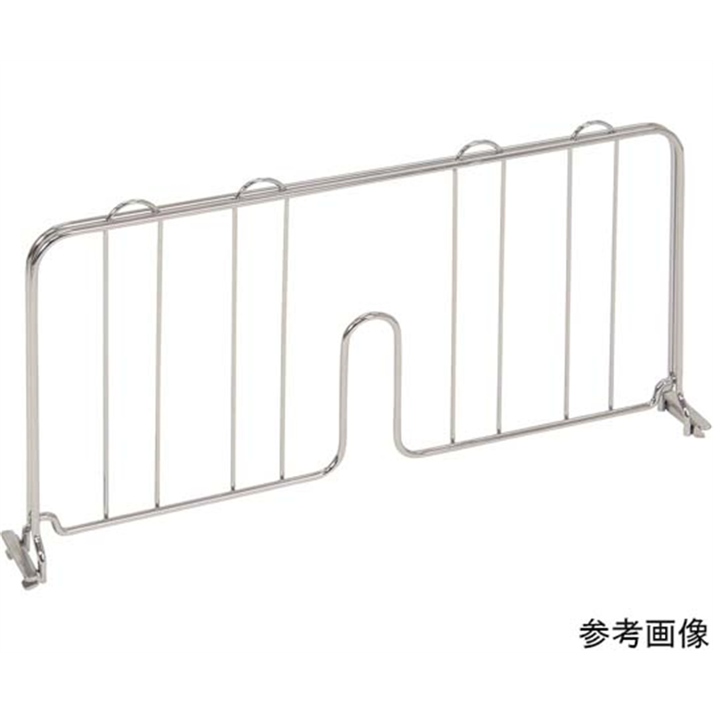 エレクター ベーシックシリーズ ディバイダー 450mm用 クローム(2枚入) BDD18C 1枚（ご注文単位1枚）【直送品】