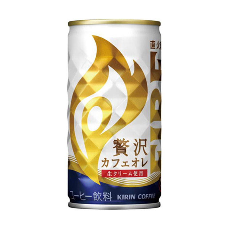 キリンビバレッジ キリンファイア 贅沢カフェオレ 185g 30缶 1ケース(30本入) 083236 1ケース※軽（ご注文単位1ケース）【直送品】