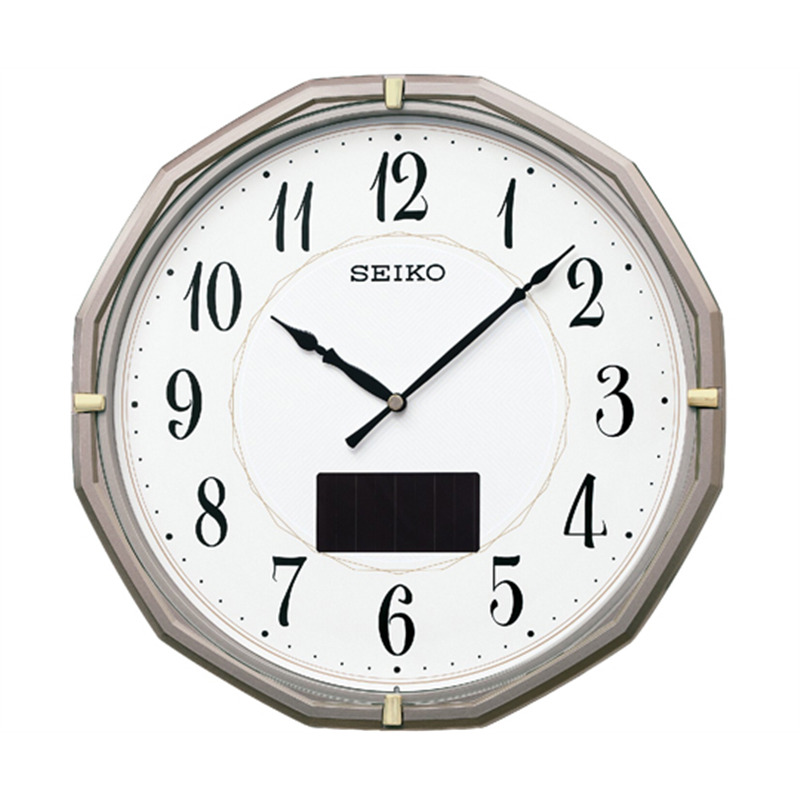 セイコー ハイブリッドソーラー φ305×47mm 薄グレー SF244N 1個(ご注文単位1個)【直送品】