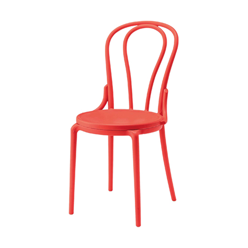 東谷 チェア レッド PC-987RD 1個（ご注文単位1個）【直送品】