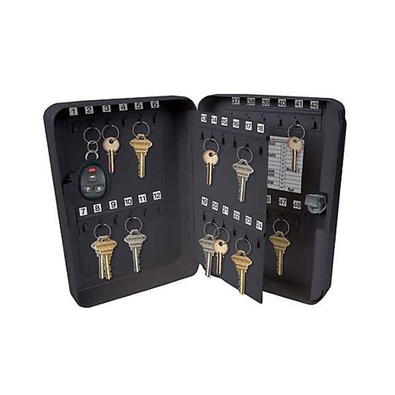 アズワン 178x74x250mm キーボックス(48本用) EA956VE-72 1個(ご注文単位1個)【直送品】