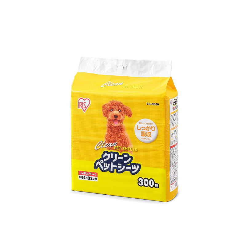 アズワン クリーンペットシーツ レギュラー 300枚入×3袋 ES-N300 1ケース（ご注文単位1ケース）【直送品】