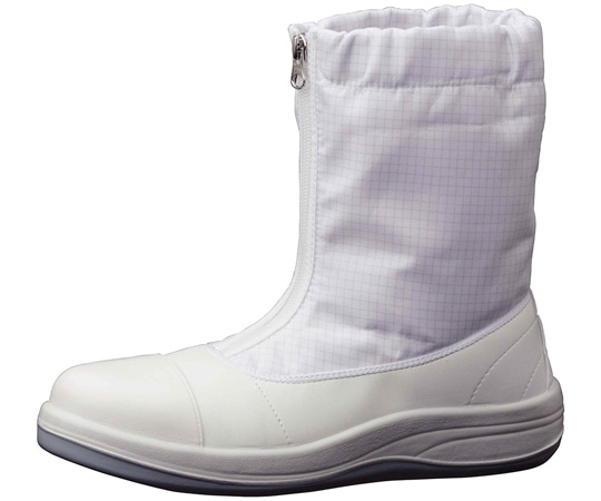 ミドリ安全 JIS規格認定 静電安全靴 クリーンルームシューズ SCR1200フルCAP ハーフ ホワイト 29.0cm SCR1200FCAP-HALF-29.0 1足 (ご注文単位1足)【直送品】