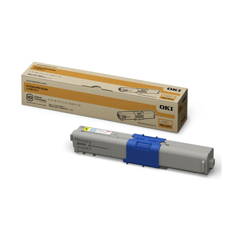 OKI トナーカートリッジ(小)イエロー(MC362dn/C312dn) TNR-C4KY3 1個(ご注文単位1個)【直送品】