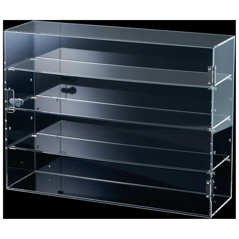 アズワン 多段式陳列ケース(鍵付き)W60cm 61-779-90-2 1個（ご注文単位1個）【直送品】