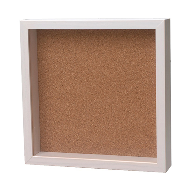 万丈 キューブフレーム ホワイト CF-2222WH 1個(ご注文単位1個)【直送品】