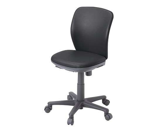 アイコ チェア[セミローバック] 肘なし ブラック OA-1005（VG1） 1個（ご注文単位1個）【直送品】