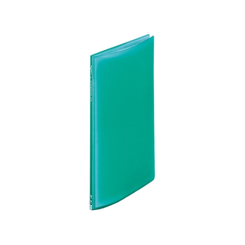 LIHITLAB リクエスト 透明クリヤーブック 7グリーン G3100 G3100-7 1冊(ご注文単位1冊)【直送品】