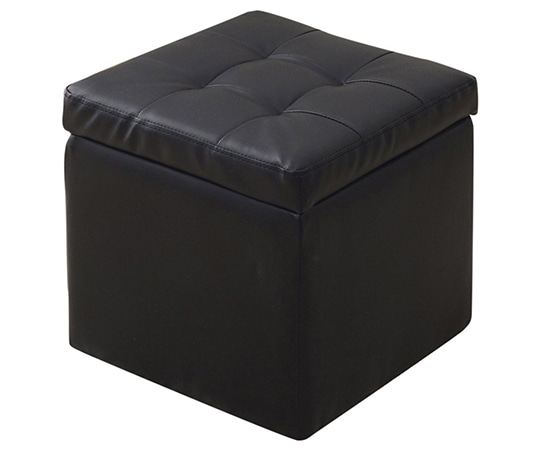 山善(YAMAZEN) 収納スツール ダークブラウン FBS-S(DBR)P 1台(ご注文単位1台)【直送品】