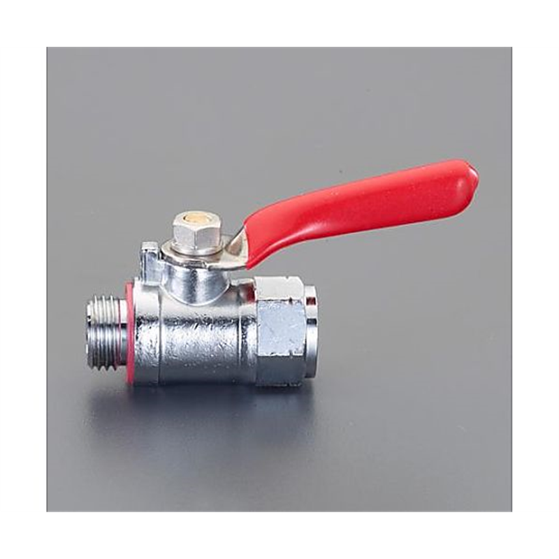 アズワン G1/4 レバーコック(洗浄機用) EA115ZB-12 1個(ご注文単位1個)【直送品】