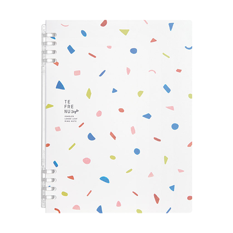 キングジム リングノート テフレーヌ スタイル A5 9854TES-L105 1冊(ご注文単位1冊)【直送品】