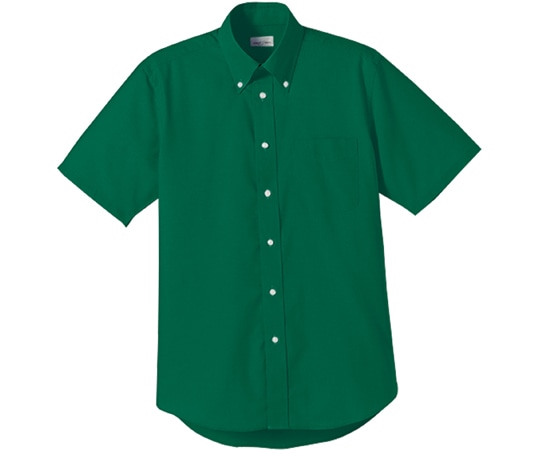 ボンマックス オックスフォード半袖シャツ アイビーグリーン 4L FB4511U 1枚（ご注文単位1枚）【直送品】