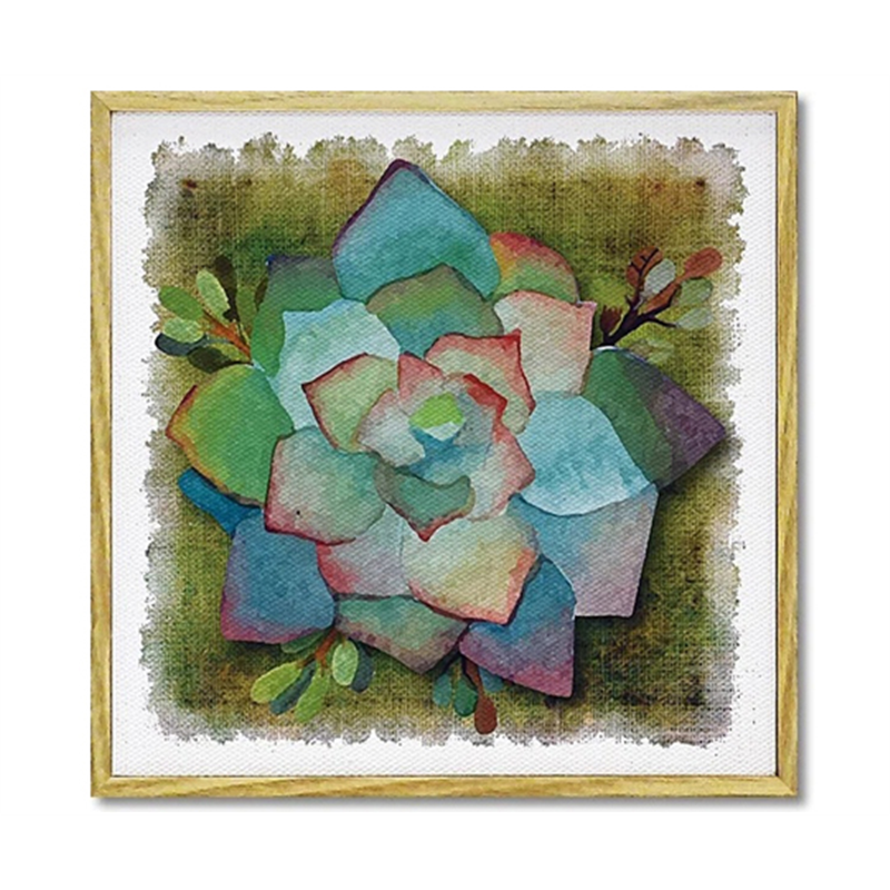 ユーパワー モダン キャンバスアート ~ヴェルト デコル シリーズ~｢サキュレントC｣ YP-02043 1個（ご注文単位1個）【直送品】