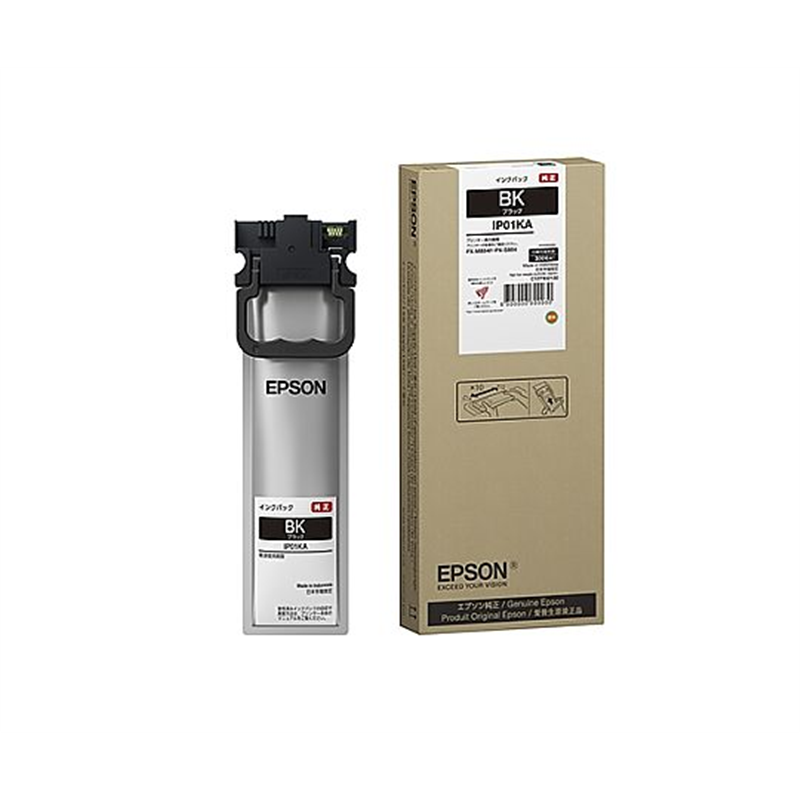 エプソン ビジネスインクジェット用 インクパック(ブラック)/約3000ページ対応 IP11KA 1個(ご注文単位1個)【直送品】