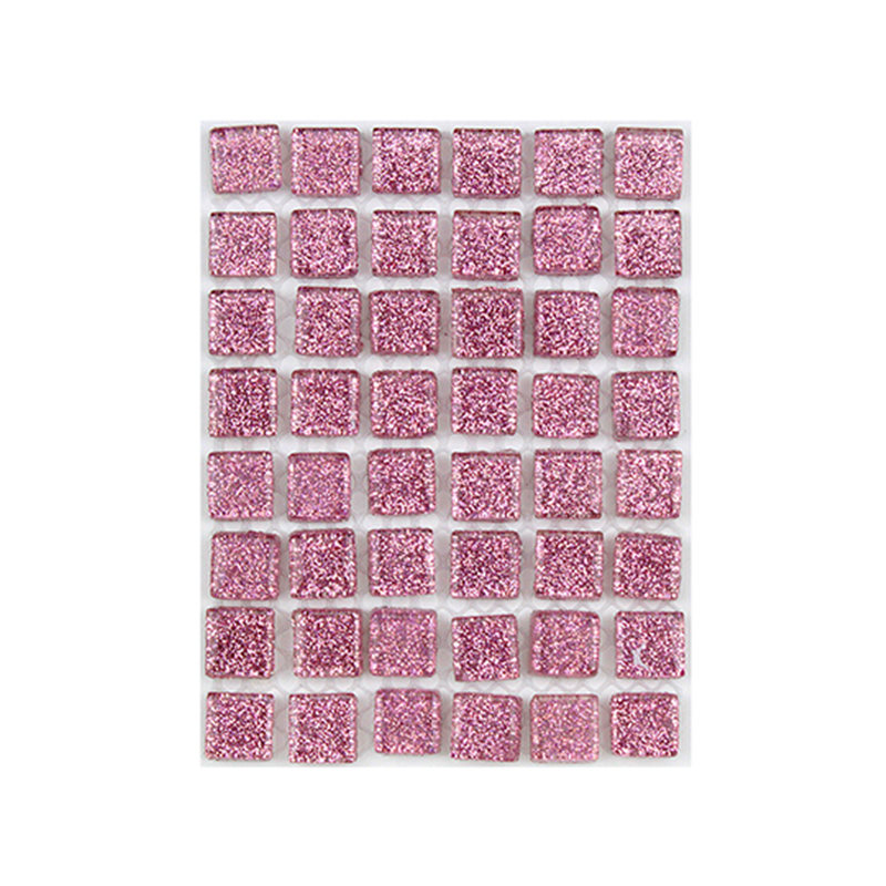 ミキ(車いす) ガラスモザイクタイル ピンライム MKG-10058 1個(ご注文単位1個)【直送品】