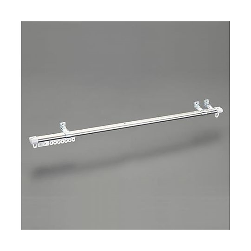 アズワン 2.1-4.0m カーテンレールセット(伸縮式) EA970KA-4 1セット(ご注文単位1セット)【直送品】