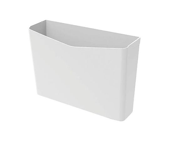 ライオン事務器 333x98x237mm ダストボックス(マグネット式/ホワイト) EA995AA-561 1個(ご注文単位1個)【直送品】