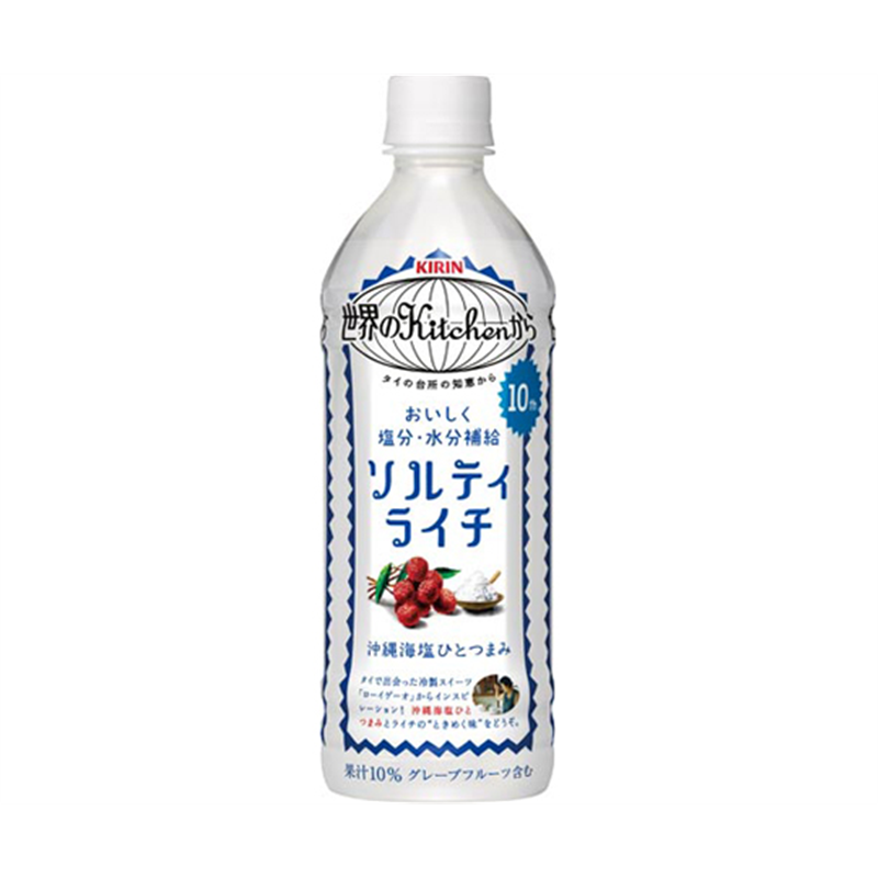 キリンビバレッジ ソルティライチ 500mL 24本入 085568 1ケース※軽（ご注文単位1ケース）【直送品】