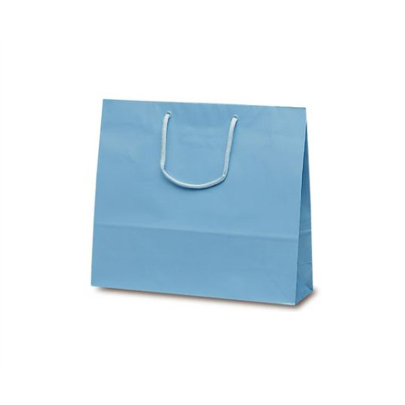 ベルベ 紙袋 ファインバッグ ブルー 50枚 1177 1ケース(ご注文単位1ケース)【直送品】
