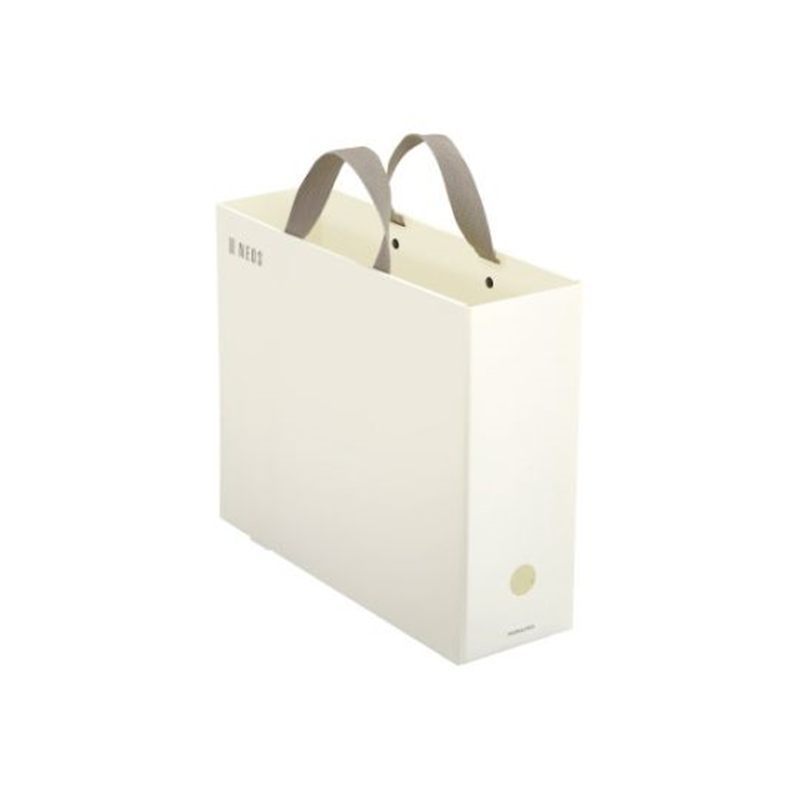 コクヨ キャリーボックス<NEOS>ホワイト A4P-NELFM-W 1個（ご注文単位1個）【直送品】