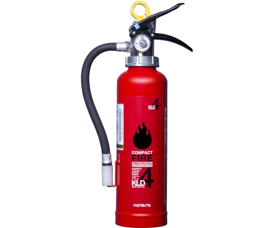 初田製作所 4型粉末業務用消火器 KLD-4 1個(ご注文単位1個)【直送品】