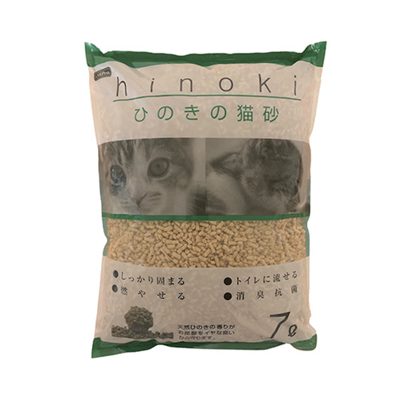 ペットプロジャパン ペットプロ ひのきの猫砂 7L 5083090 1袋（ご注文単位1袋）【直送品】