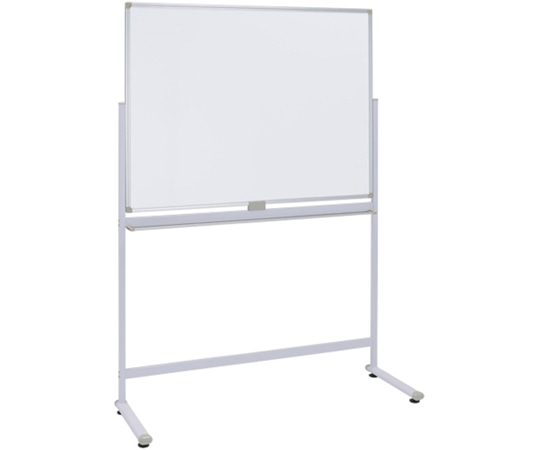 カグクロ 片面L字脚付きホワイトボードW1200(無地) WL-1290 1台(ご注文単位1台)【直送品】