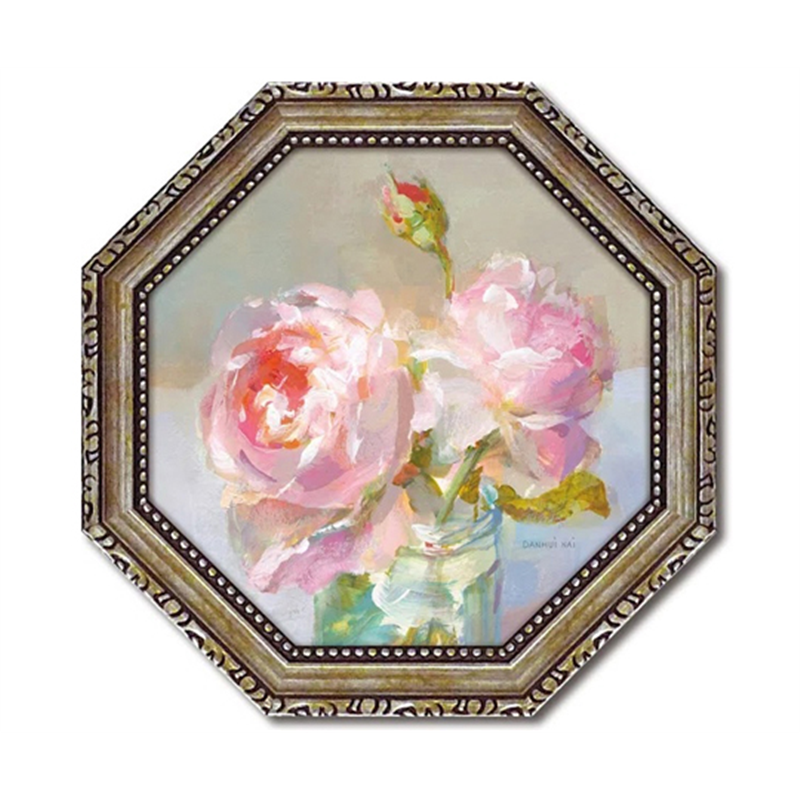 ユーパワー 八角 ミニゲル アートフレーム ダンフイ ナイ｢スウィート ローズ1｣ DN-02574 1個（ご注文単位1個）【直送品】