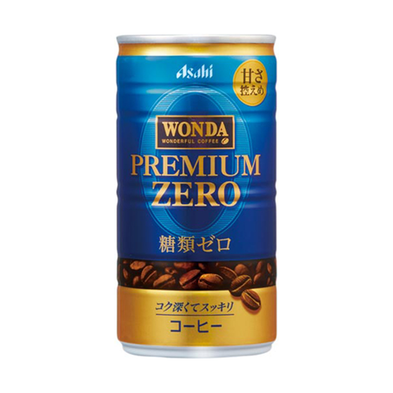 アサヒ飲料 ワンダ プレミアムゼロ185g 30本 9999 1ケース※軽（ご注文単位1ケース）【直送品】