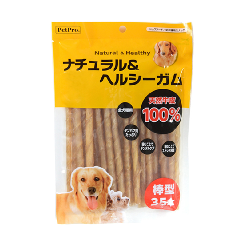 ペットプロジャパン ペットプロ ナチュラル&ヘルシーガム 棒型 35本  1セット（ご注文単位1セット）【直送品】