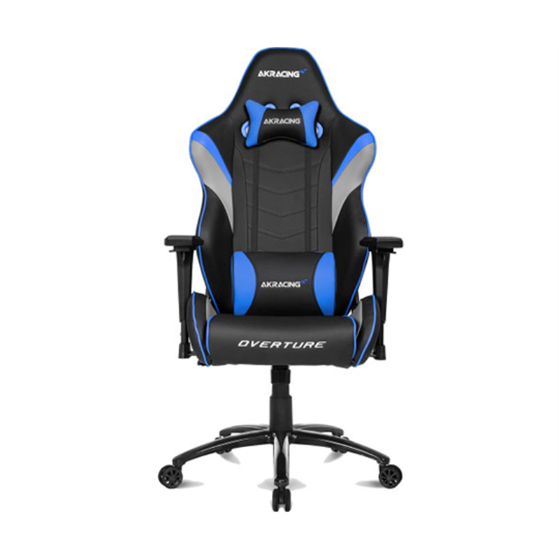 AKRacing ゲーミングチェア Overture Gaming Chair ブルー AKR-OVERTURE-BLUE 1脚(ご注文単位1脚)【直送品】