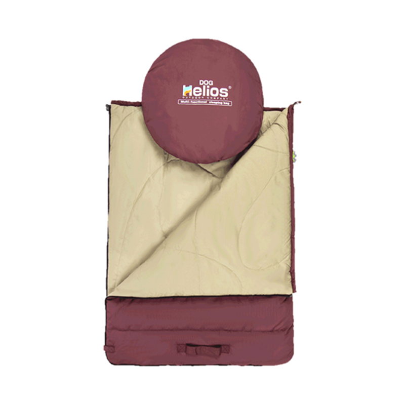 ペットアイ ペット用シュラフ(寝袋)2WAY Wine red  1個（ご注文単位1個）【直送品】