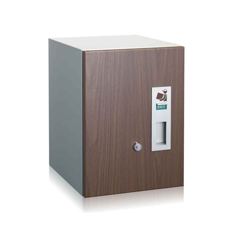 コーワソニア 宅配ボックス 2333Series ウォールナット 左開き 2333L-W 1個(ご注文単位1個)【直送品】