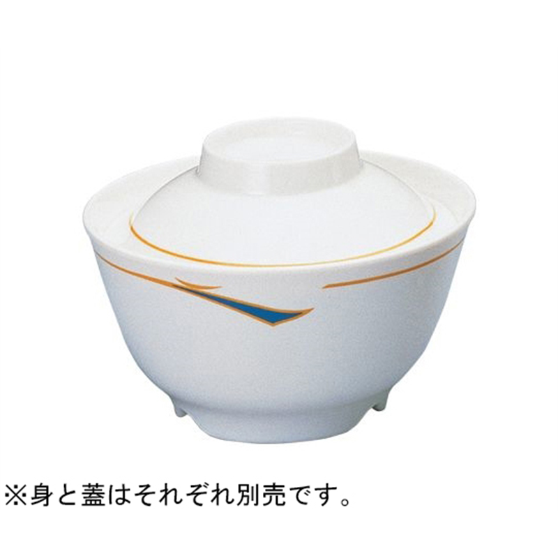 Daiwa 飯碗 大(蓋)メヌエット YD-41-ME 1個(ご注文単位1個)【直送品】