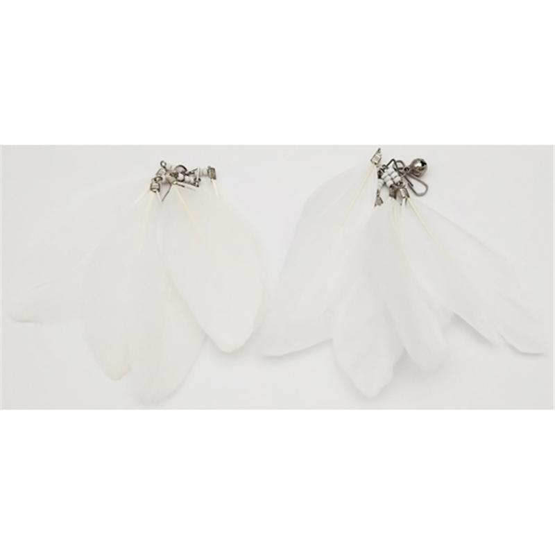 ベムパートナー ねこじゃらしDX 白 1セット(2個入) AW-C-021 1セット（ご注文単位1セット）【直送品】