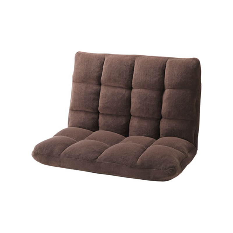 東谷 もこもこワイドリクライナー ブラウン FKC-005BR 1個（ご注文単位1個）【直送品】