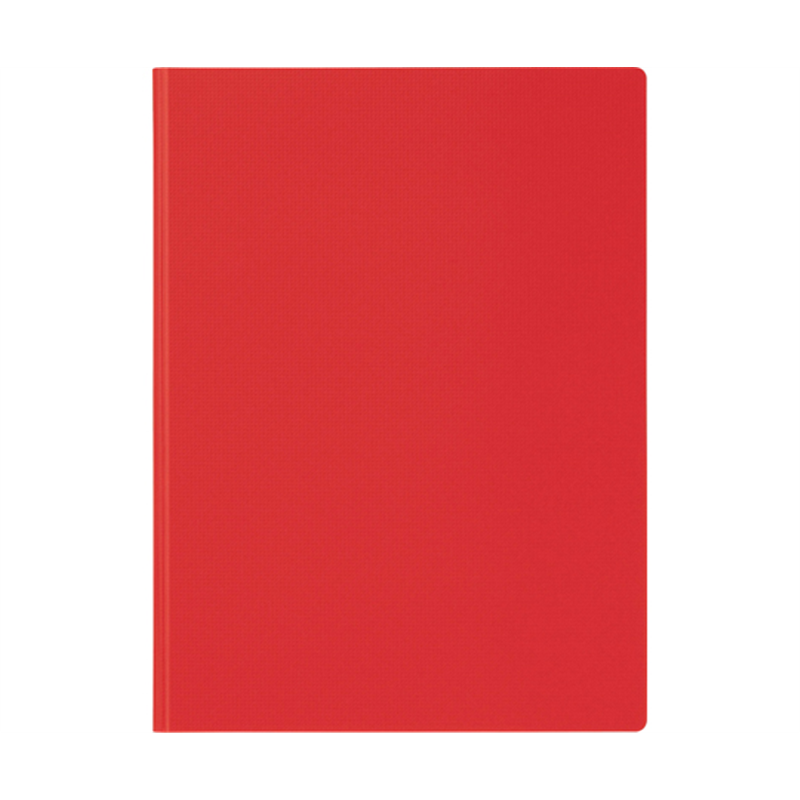 ライオン事務器 フラップ式ホルダー〈ビジカル〉 A4判E型 レッド(R) BiZiCAL FH-300B R 1冊(ご注文単位1冊)【直送品】