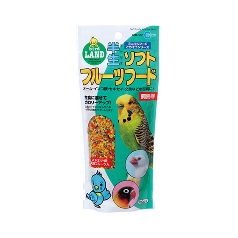 マルカン 半生ソフトフルーツフード 100g MB-302 1個（ご注文単位1個）【直送品】