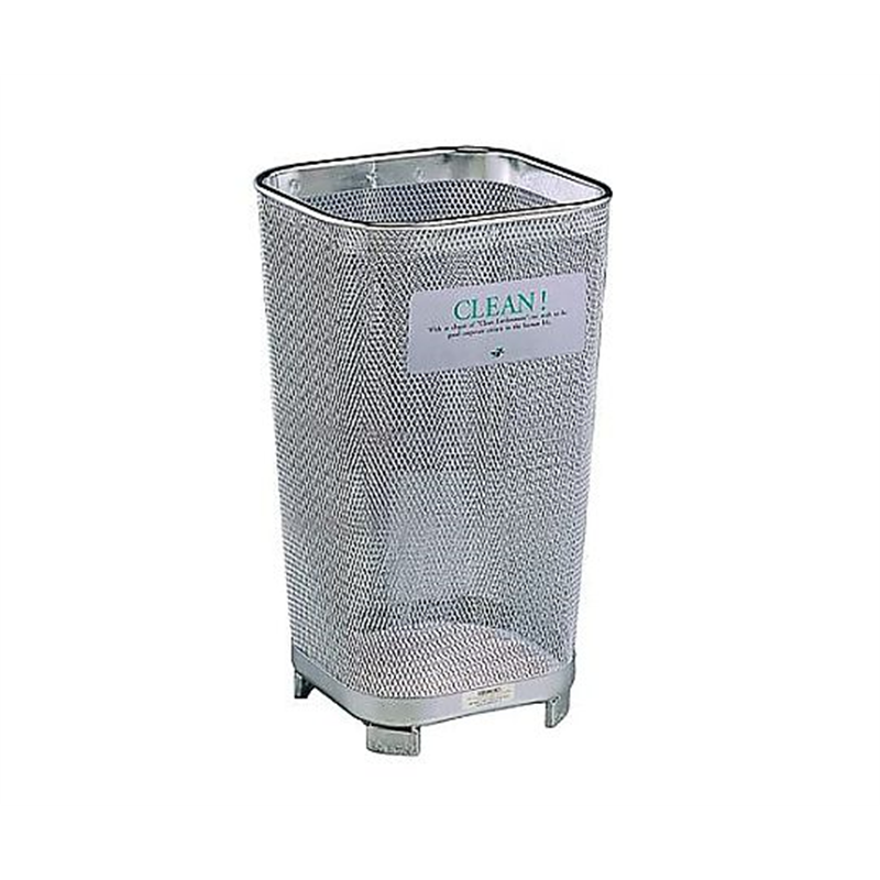 テラモト 350x275x565mm/47L ごみかご(ステンレス製) EA995AA-362 1個(ご注文単位1個)【直送品】