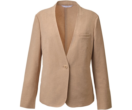 カーシーカシマ ENJOY ジャケット PREMIER TWILL ベージュ 5号 ESJ773 1枚（ご注文単位1枚）【直送品】