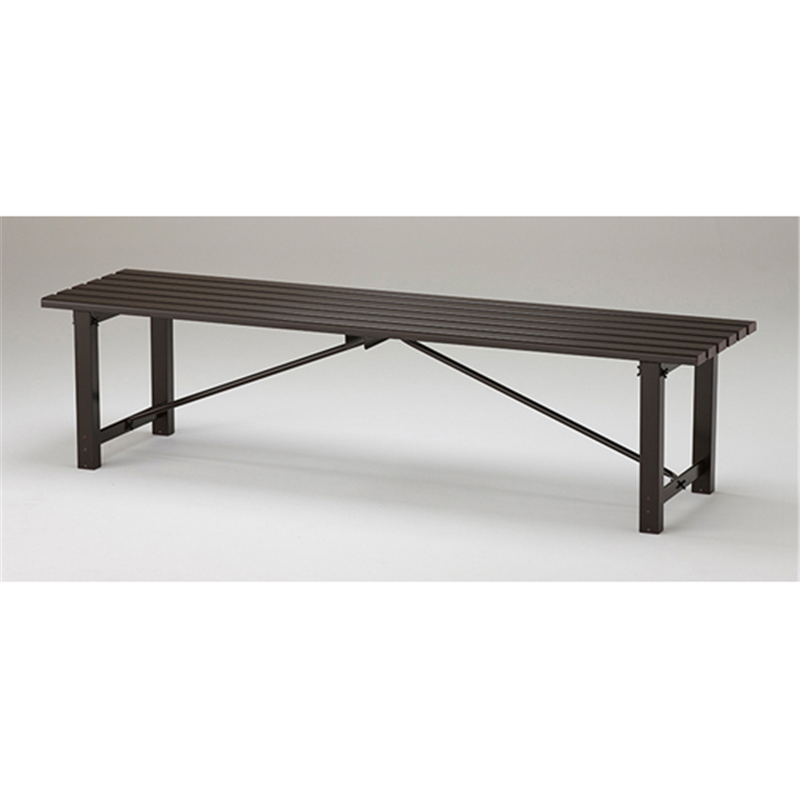 長谷川工業 組立式 アルミ縁台 天板高さH(cm):45 TG2.0-1845 1個(ご注文単位1個)【直送品】