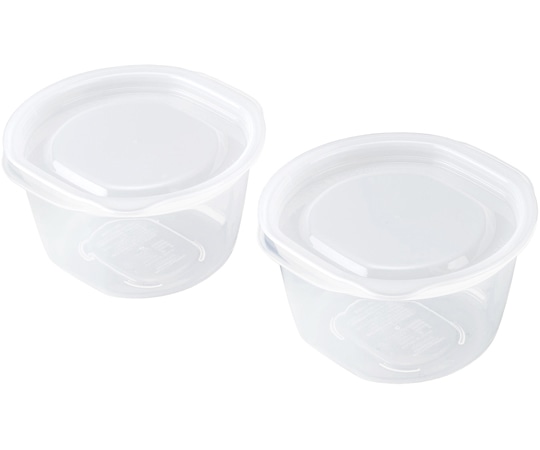 イノマタ化学 楽ちんパックごはん大盛り2個組 クリアーホワイト #1818 1セット（ご注文単位1セット）【直送品】